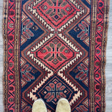 Persian Hamedan Rug | 2' 7" x 5' 1" - Rug the Rock