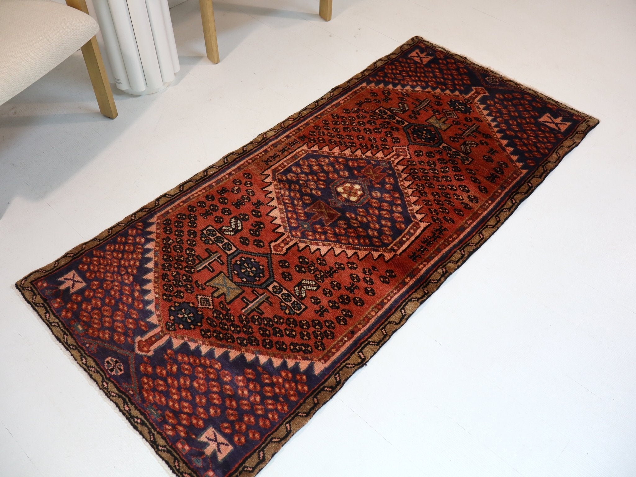 Persian Hamedan Rug | 2' 9” x 6' - Rug the Rock - 