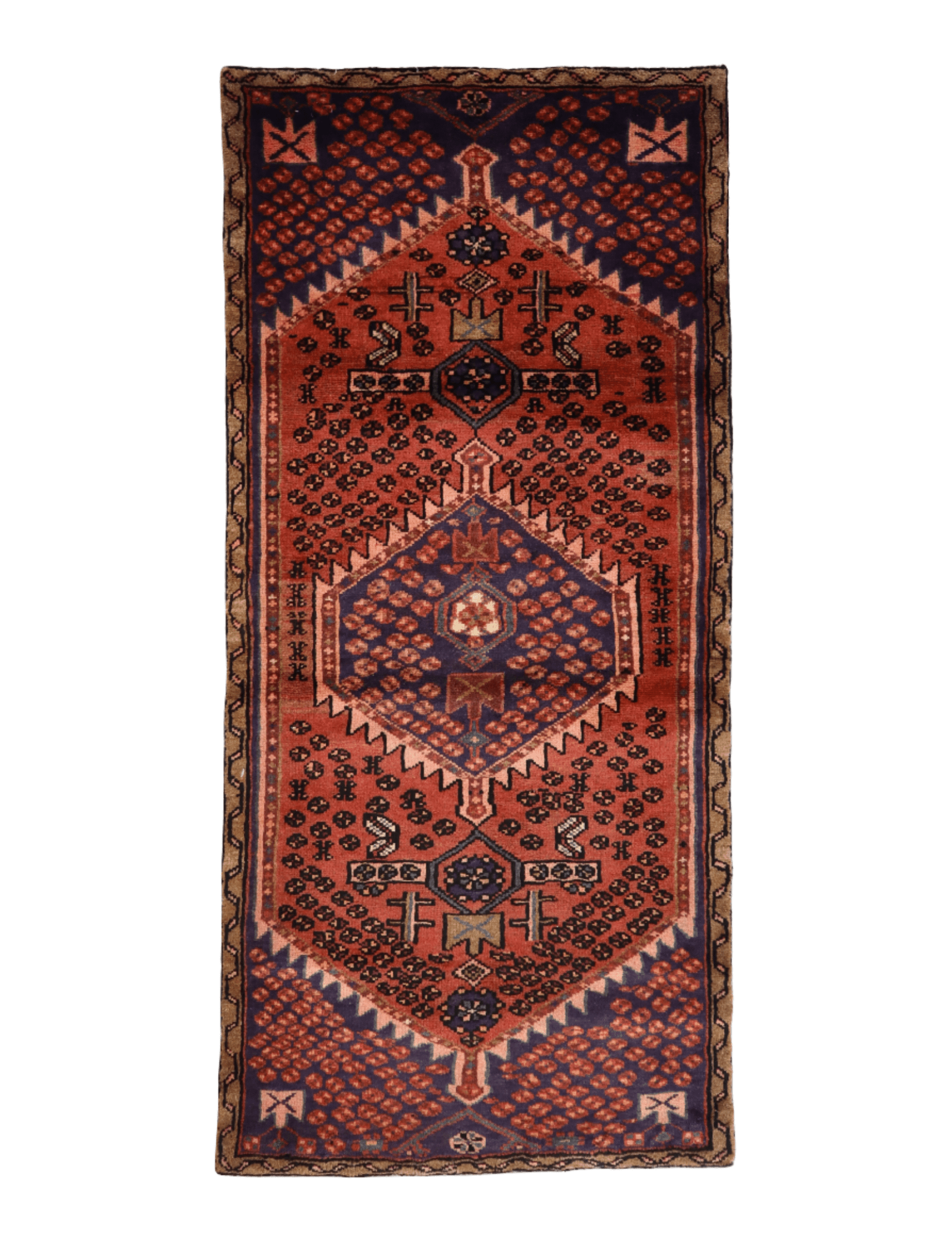 Persian Hamedan Rug | 2' 9” x 6' - Rug the Rock - 