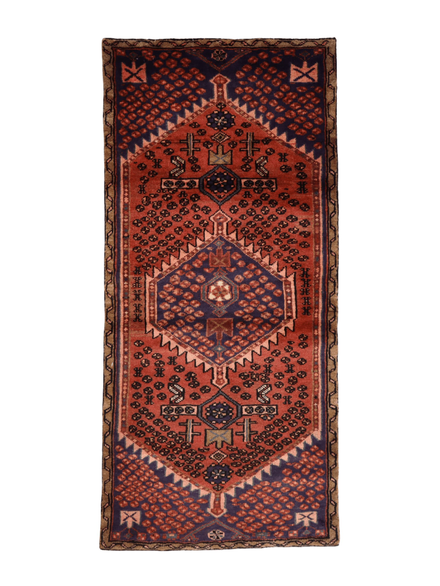 Persian Hamedan Rug | 2' 9” x 6' - Rug the Rock - 