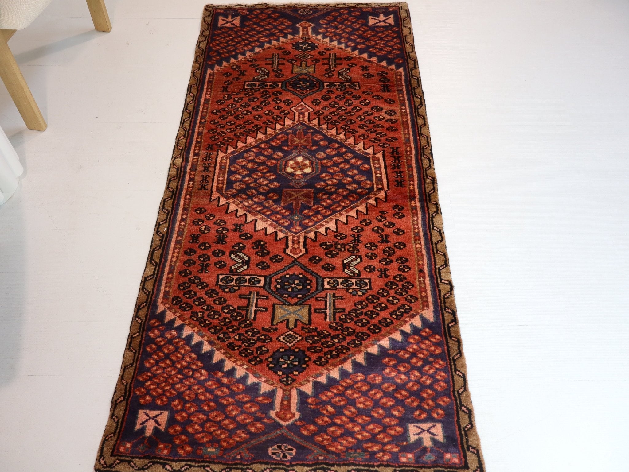 Persian Hamedan Rug | 2' 9” x 6' - Rug the Rock - 