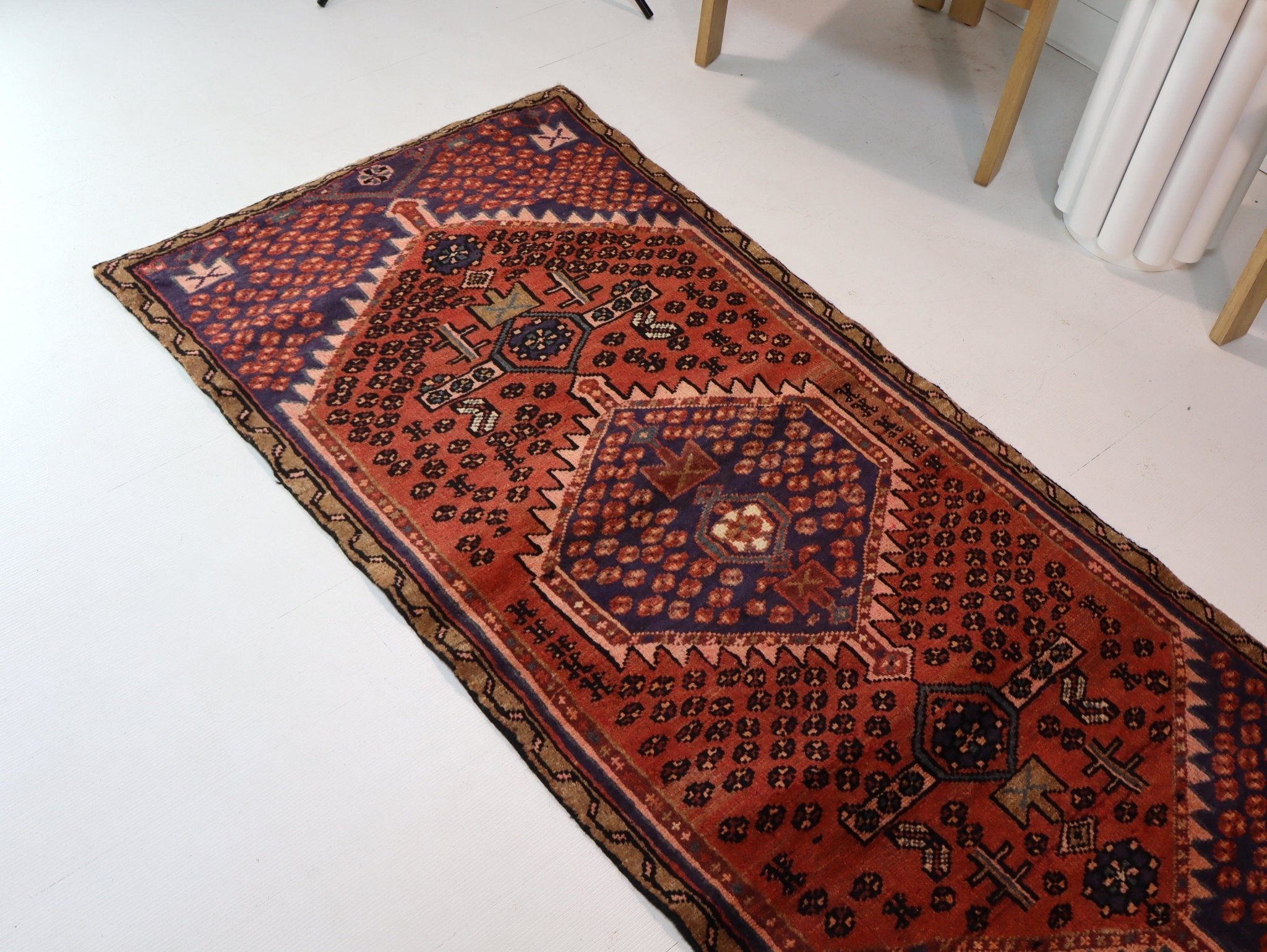 Persian Hamedan Rug | 2' 9” x 6' - Rug the Rock - 