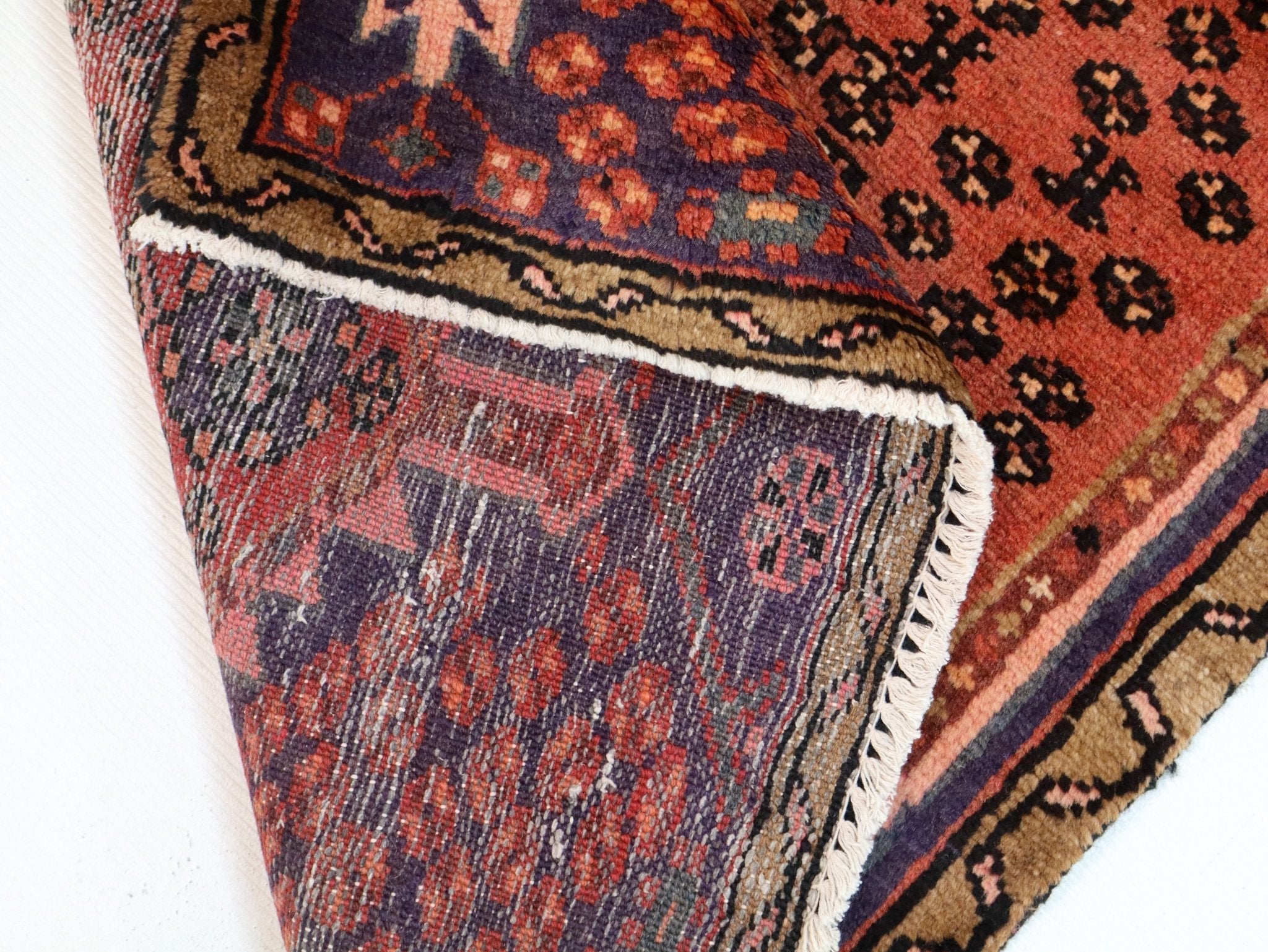 Persian Hamedan Rug | 2' 9” x 6' - Rug the Rock - 