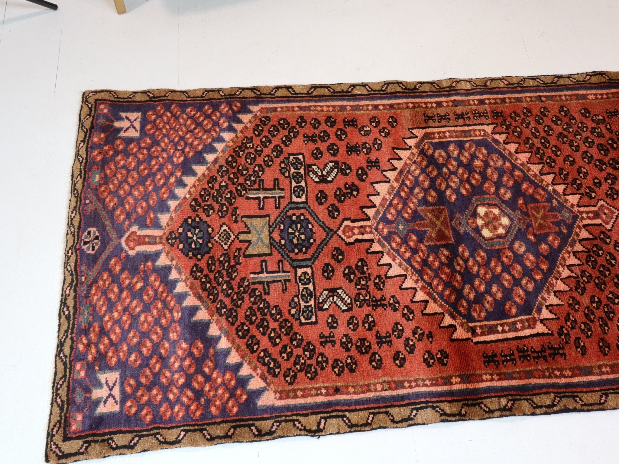 Persian Hamedan Rug | 2' 9” x 6' - Rug the Rock - 