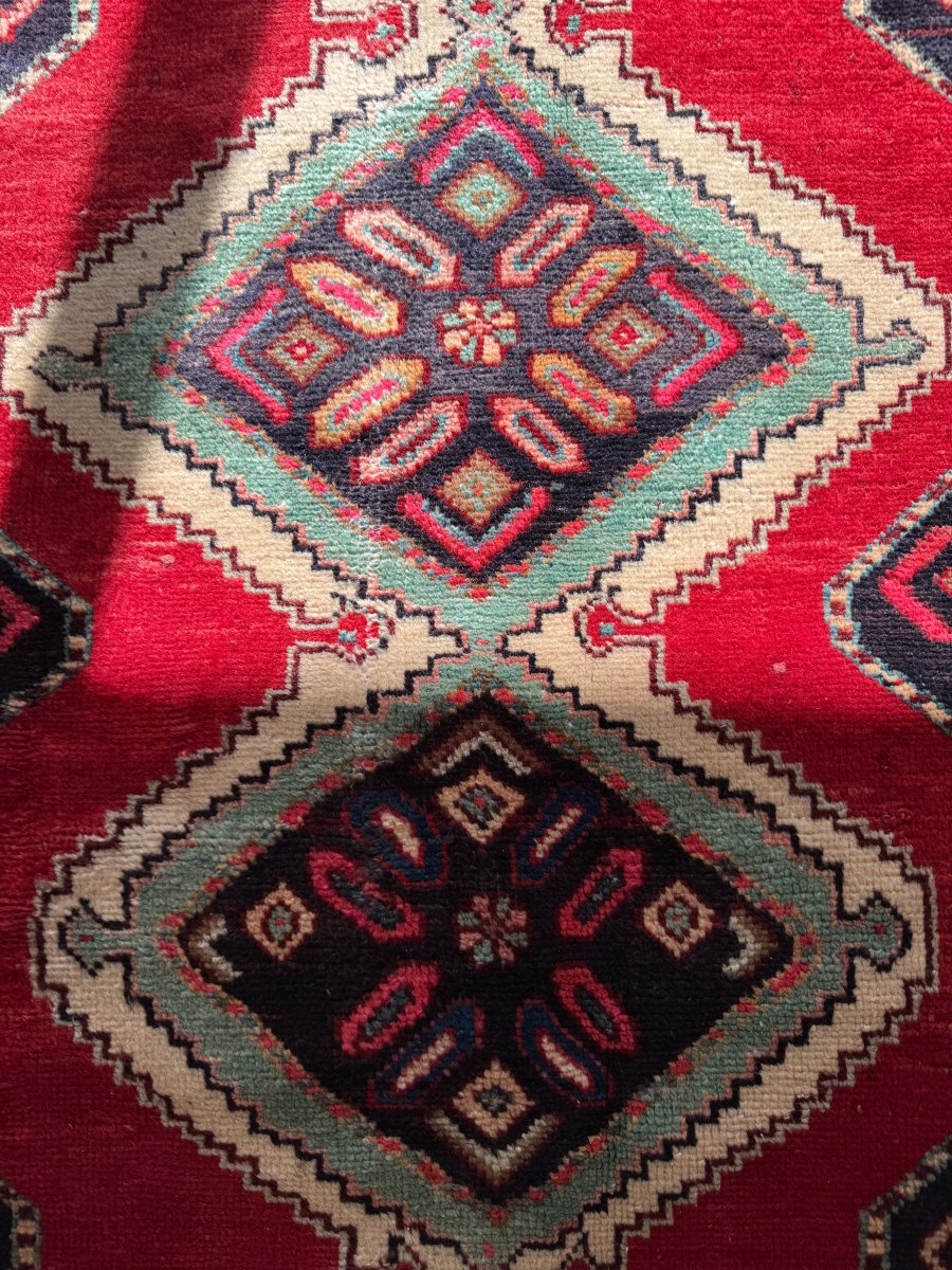 Persian Hamedan Rug | 3' 11" x 7' 1" - Rug the Rock