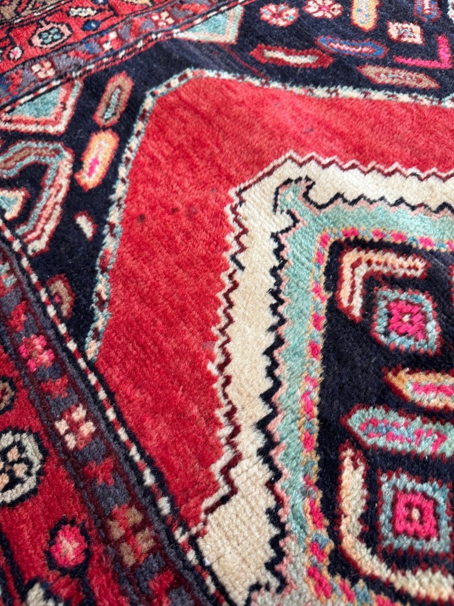 Persian Hamedan Rug | 3' 11" x 7' 1" - Rug the Rock