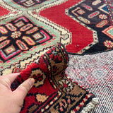 Persian Hamedan Rug | 3' 11" x 7' 1" - Rug the Rock