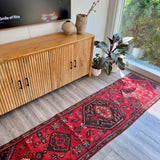 Persian Hamedan Runner Rug | 2' 4" x 9' 2" - Rug the Rock - available rugshamadan rugsPersian Rug