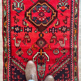 Persian Hamedan Runner Rug | 2' 4" x 9' 2" - Rug the Rock - available rugshamadan rugsPersian Rug