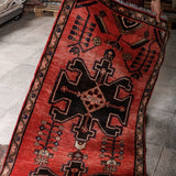 Persian Hamedan Runner Rug | 2' 9” x 9' 1" - Rug the Rock - 