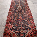 Persian Hamedan Runner Rug | 3' 5” x 10' 8" - Rug the Rock - 