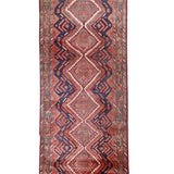 Persian Hamedan Runner Rug | 3' 5” x 8' 11" - Rug the Rock - 