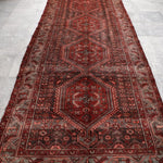 Persian Hamedan Runner Rug | 4' 5” x 13' 9" - Rug the Rock - 