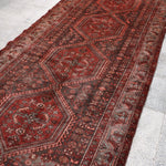 Persian Hamedan Runner Rug | 4' 5” x 13' 9" - Rug the Rock - 