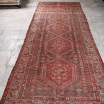 Persian Hamedan Runner Rug | 4' 5” x 13' 9" - Rug the Rock - 