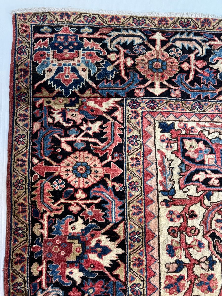 Persian Heriz Rug | 10' 7" x 13' 7" - Rug the Rock - 