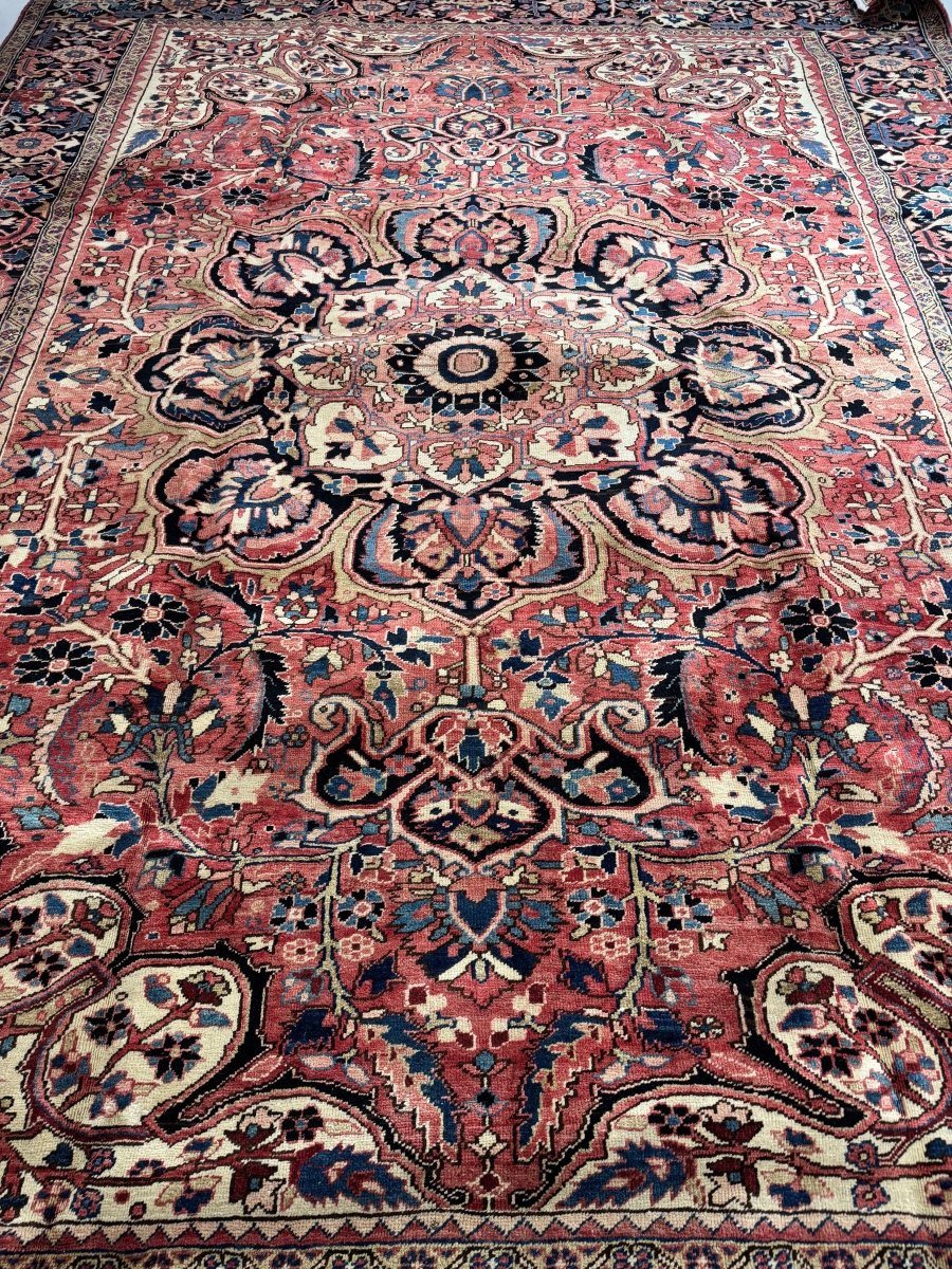 Persian Heriz Rug | 10' 7" x 13' 7" - Rug the Rock - 