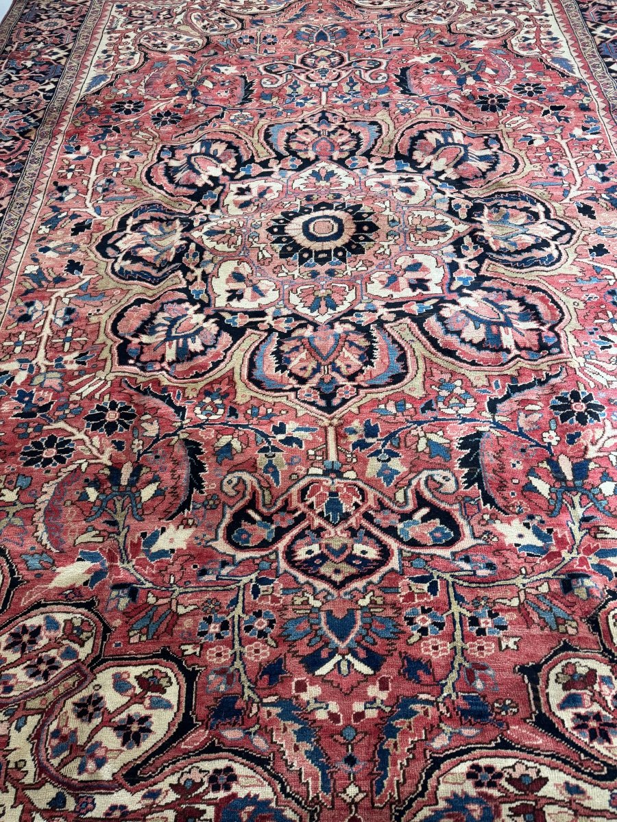 Persian Heriz Rug | 10' 7" x 13' 7" - Rug the Rock - 