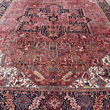 Persian Heriz Rug | 10' 9" x 14' - Rug the Rock - availableGeometricHand-knotted