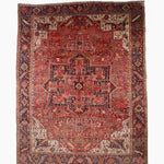 Persian Heriz Rug | 10' 9" x 14' - Rug the Rock - availableGeometricHand-knotted