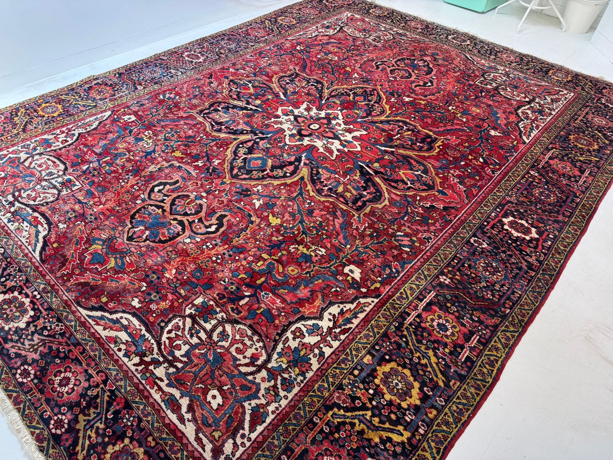 Persian Heriz Rug | 10' x 13' 2" - Rug the Rock - 