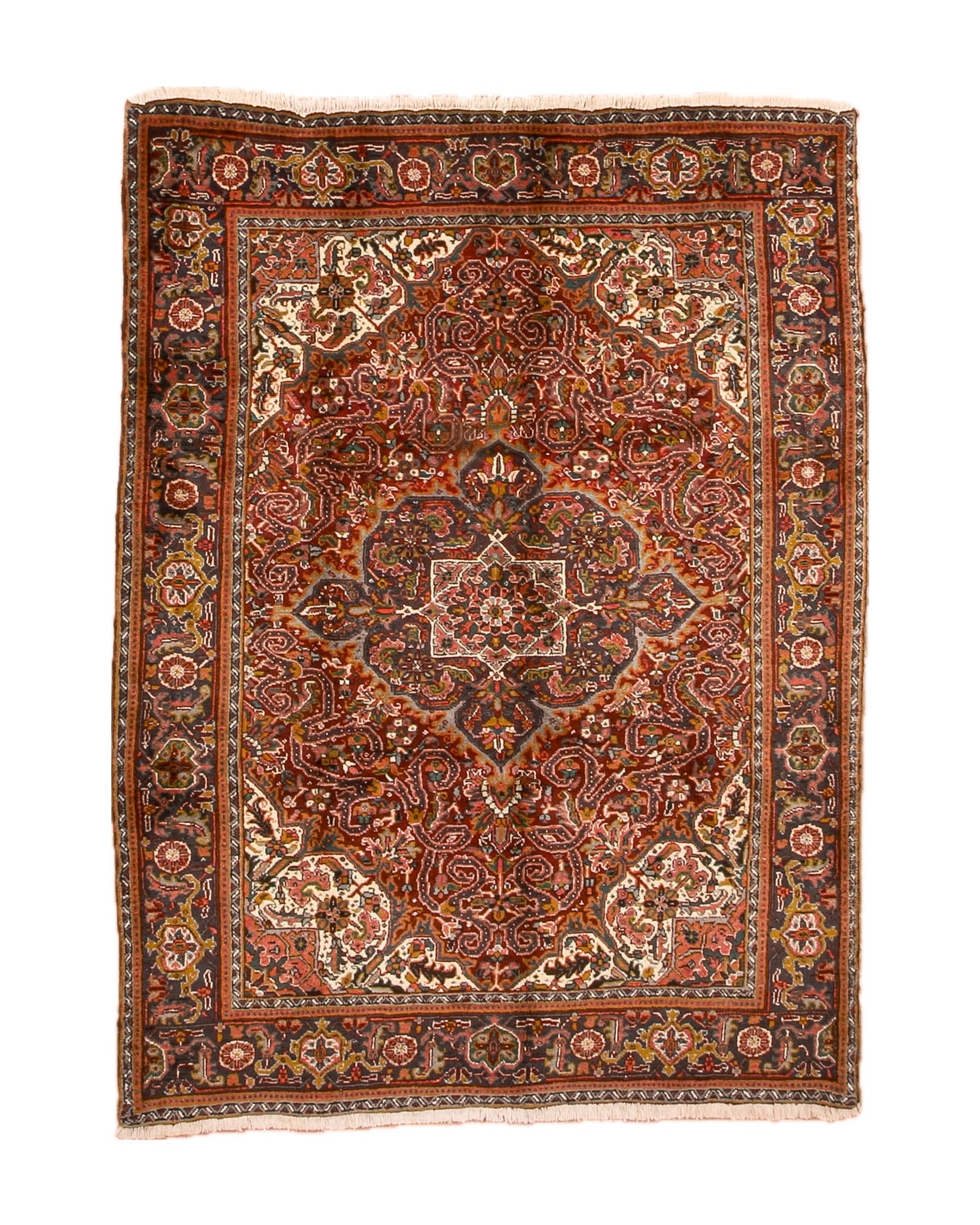 Persian Heriz Rug | 6' 11" x 9' 3" - Rug the Rock - available