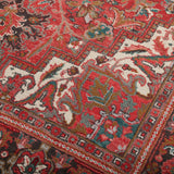 Persian Heriz Rug | 6' 9" x 9' 6" - Rug the Rock - 