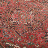 Persian Heriz Rug | 6' 9" x 9' 6" - Rug the Rock - 