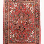 Persian Heriz Rug | 6' 9" x 9' 6" - Rug the Rock - 