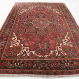 Persian Heriz Rug | 6' 9" x 9' 6" - Rug the Rock - 