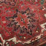 Persian Heriz Rug | 6' 9" x 9' 6" - Rug the Rock - 