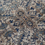 Persian Heriz Rug | 7' 1" x 7' 11" - Rug the Rock - 