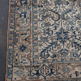 Persian Heriz Rug | 7' 1" x 7' 11" - Rug the Rock - 