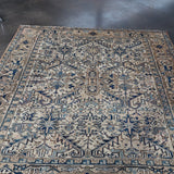 Persian Heriz Rug | 7' 1" x 7' 11" - Rug the Rock - 