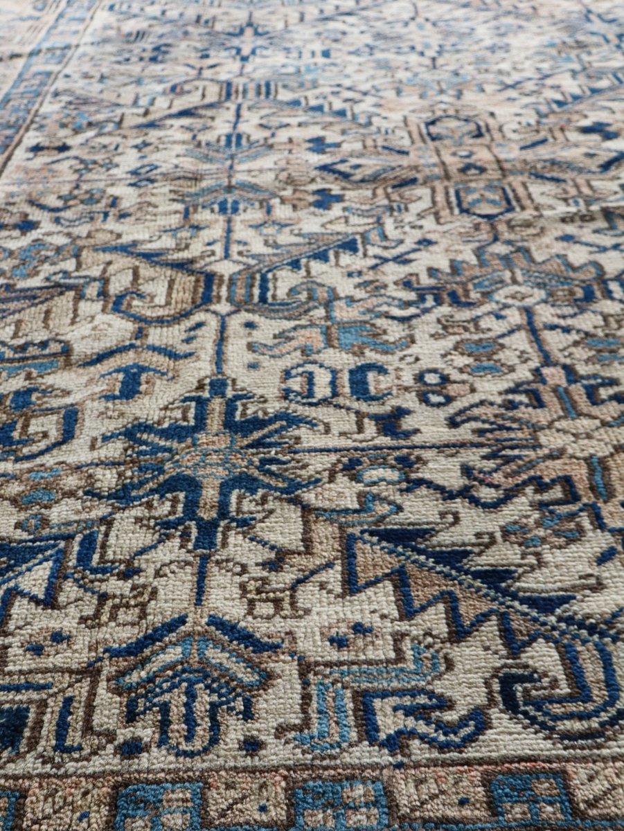 Persian Heriz Rug | 7' 1" x 7' 11" - Rug the Rock - 