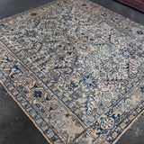 Persian Heriz Rug | 7' 1" x 7' 11" - Rug the Rock - 