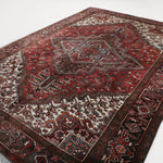 Persian Heriz Rug | 7' 5" x 10' 10" - Rug the Rock - 