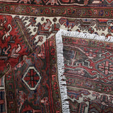 Persian Heriz Rug | 7' 5" x 10' 10" - Rug the Rock - 