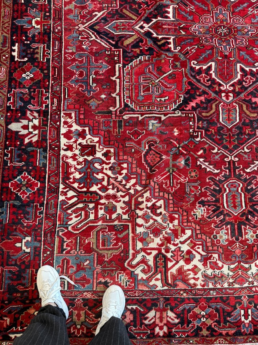 Persian Heriz Rug | 8' 2" x 10' 10" - Rug the Rock