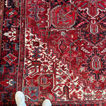 Persian Heriz Rug | 8' 2" x 10' 10" - Rug the Rock