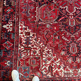 Persian Heriz Rug | 8' 2" x 10' 10" - Rug the Rock