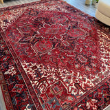 Persian Heriz Rug | 8' 2" x 10' 10" - Rug the Rock