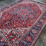 Persian Heriz Rug | 8' 3" x 12' 6" - Rug the Rock - 