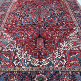 Persian Heriz Rug | 8' 3" x 12' 6" - Rug the Rock - 