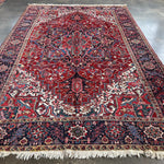 Persian Heriz Rug | 8' 3" x 12' 6" - Rug the Rock - 