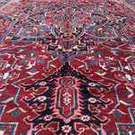 Persian Heriz Rug | 8' 3" x 12' 6" - Rug the Rock - 