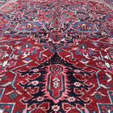 Persian Heriz Rug | 8' 3" x 12' 6" - Rug the Rock - 