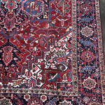 Persian Heriz Rug | 8' 3" x 12' 6" - Rug the Rock - 
