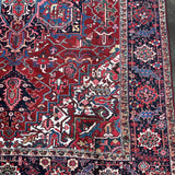Persian Heriz Rug | 8' 3" x 12' 6" - Rug the Rock - 