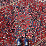 Persian Heriz Rug | 8' 3" x 12' 6" - Rug the Rock - 